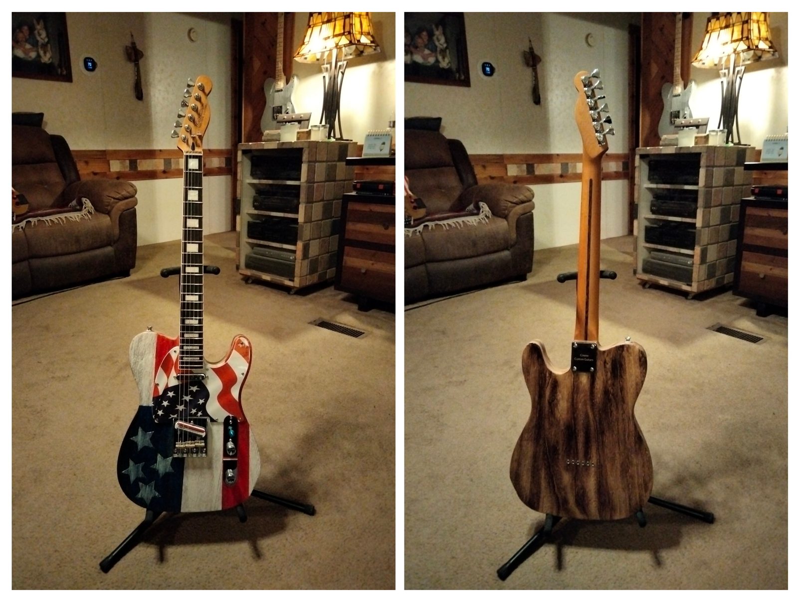 Birthday Telecaster-style custom build