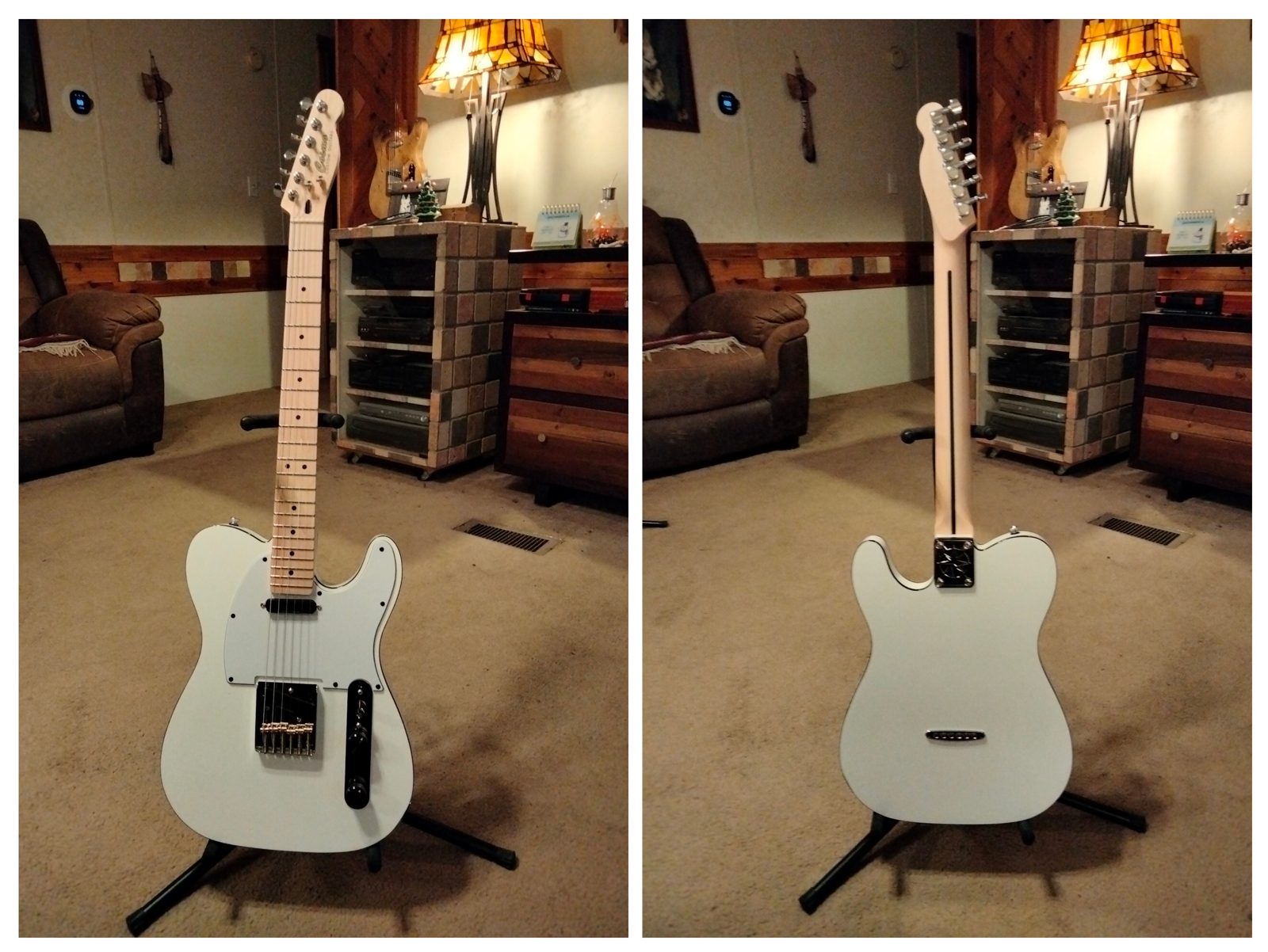 Telecaster-style build with Seymour Duncan Hot Rails